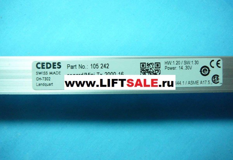Фотобарьер для лифта, CEDES, cegard/Mini RX-2000-16  купить в "ЛИФТ СЕЙЛ"