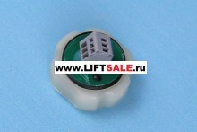 Кнопка антивандальная, OTIS, КЛ-УЛ-035-02 VR, для УЛ, УКЛ красный индикатор