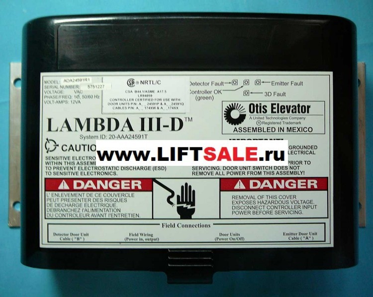 Контроллер, OTIS, Lambda III-D, ACA24591R3  купить в "ЛИФТ СЕЙЛ"