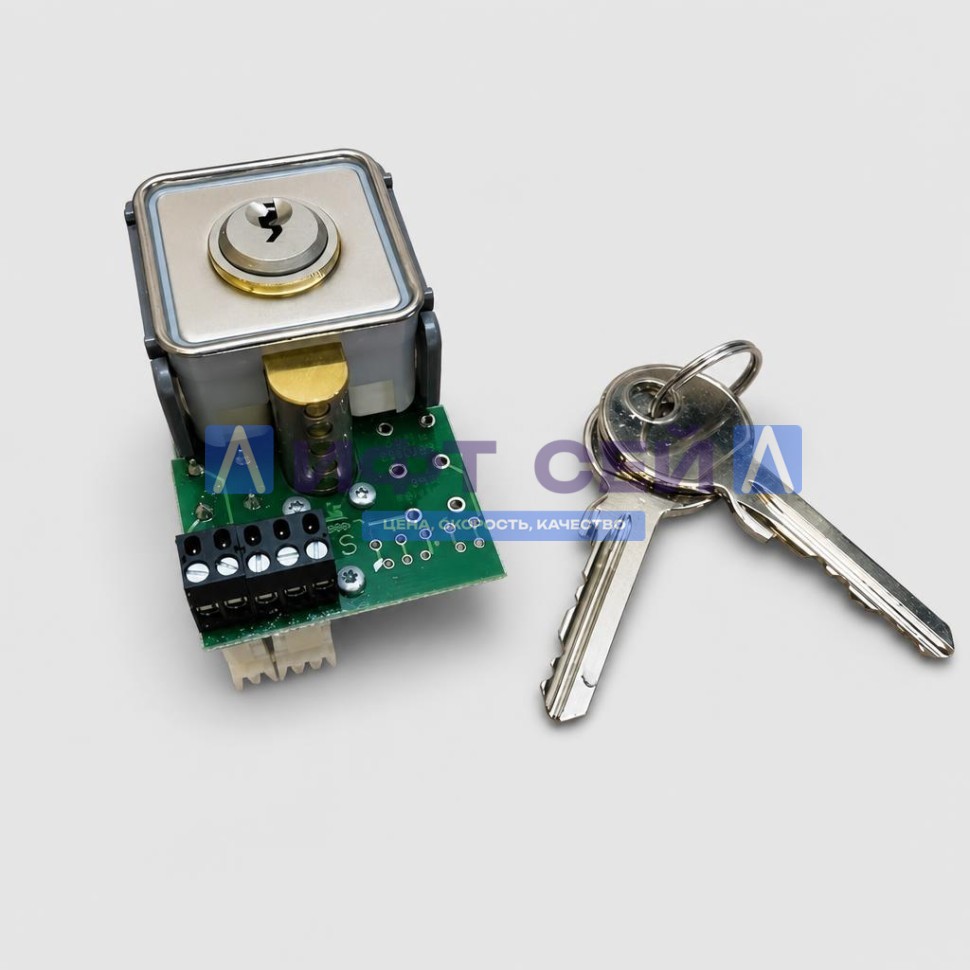 Ключевой переключатель MS 42P S2a красная подсветка