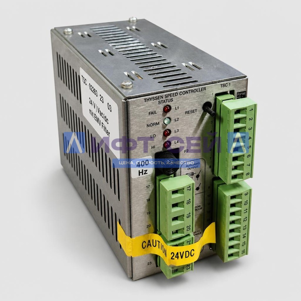 Контроллер скорости TSC 400Hz эскалатора Thyssen