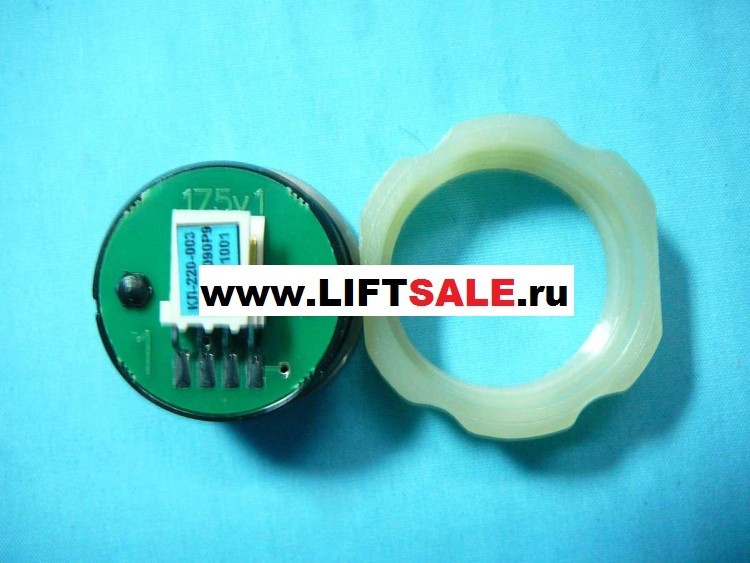 Кнопка антивандальная, OTIS, КЛ-220-003 VR, для MCS220, зелёная подсветка  купить в "ЛИФТ СЕЙЛ"