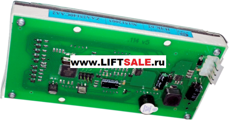 Индикатор лифтовый кабинный ИЛК-62 Плата ZAA25140CAA2 зелёная подсветка, 7-ми сегментный MCS-220 купить в "ЛИФТ СЕЙЛ"  купить в "ЛИФТ СЕЙЛ"