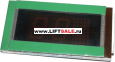 Индикатор лифтовый кабинный ИЛК-65 Плата ZBA25140V1 зелёная подсветка, 7-ми сегментный MCS-220 купить в "ЛИФТ СЕЙЛ"  купить в "ЛИФТ СЕЙЛ"